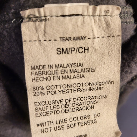 Under Armour Project Rock Charcoal & Black Crew Neck Training Sweatshirt sz S - Picture 8 of 8